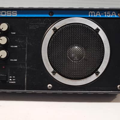 Boss MA-15A 15 Watt Amplified MICRO MONITOR Powered TESTED WORKING image 1