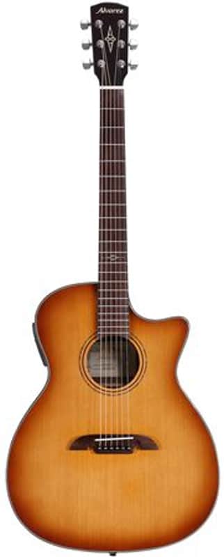 Alvarez AGE95CESHB Artist Elite GA Acoustic Electric Guitar Shadowburst image 1