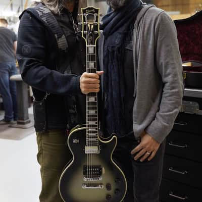 Gibson Custom Shop Les Paul Custom Adam Jones Signature VOS 2020 1979 Reissue Silverburst image 1