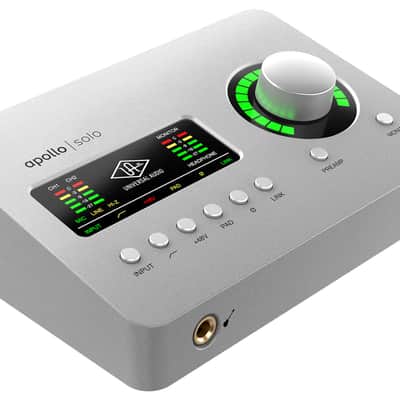 Universal Audio Apollo Solo | USB-C Audio Interface for Windows with UAD DSP | Heritage Edition image 4