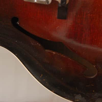 Anton Pilar – 1939 pre-war Extremly Rare German Vintage MASTER Archtop Jazz Guitar / Gitarre image 6