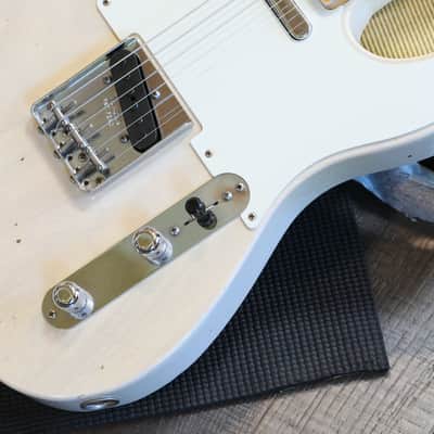Minty! 2018 Fender Custom Shop 1956 Telecaster Journeyman Electric Guitar Relic Blonde + COA OHSC image 8