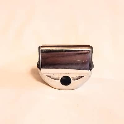 PACIFIC / PDP BASS DRUM CLAW WITH GASKET - CHROME - FREE SHIP TO C-USA! image 2