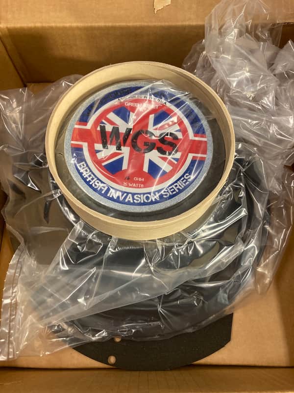Warehouse Guitar Speakers (WGS) British Invasion Series, 12" Green Beret 25-watt Speaker, New in Box 2000's image 1