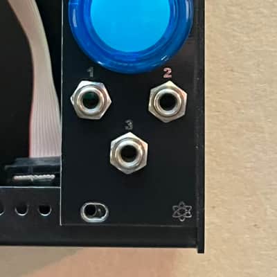 Synthrotek Arcadian Rhythms, RGB Buttons - Arcade Style Manual Gate Eurorack Module image 1