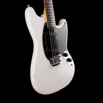 Vintage 1965 Fender Duo-Sonic II White with OHSC image 6