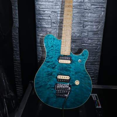 Ernie Ball Music Man Eddie Van Halen Signature Floyd w/case Killer Quilt, Mint image 9