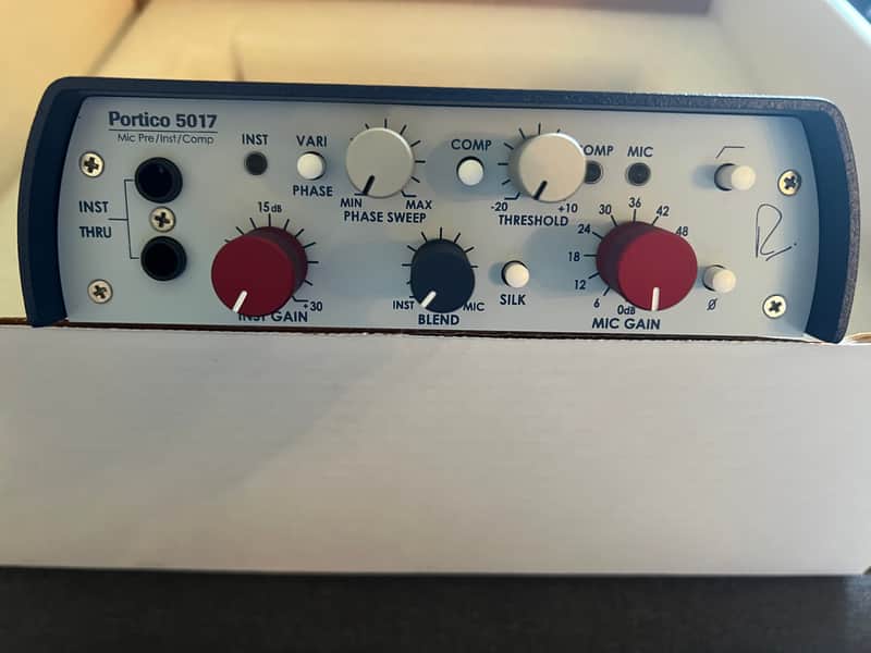 Rupert Neve Designs Portico 5017 Desktop Preamp / Compressor 2011 - Present - White image 1