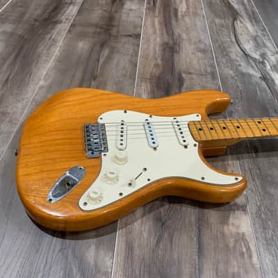 Fender Stratocaster 1973 Blonde natural maple w case OHSC original vintage Antique Natural image 4