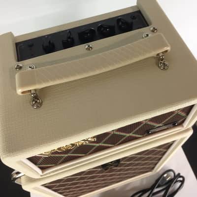 Vox MSB50 Mini Superbeetle Electric Guitar Stack, 50W, Ivory image 3