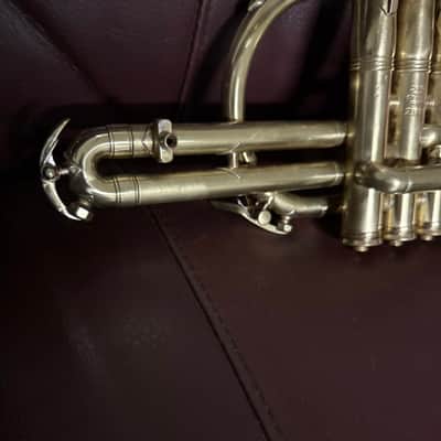 King Silvertone Bb Cornet (1948) SN 288332 (silver plated) (100% new clear lacquer) image 8
