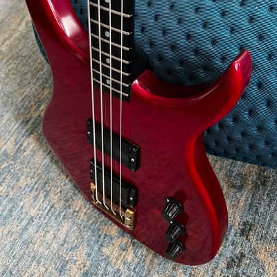 Modulus -custom neck-thru, short scale - Trans-red image 7