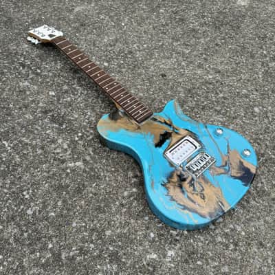 Sidewalk Sale: First Act ME506 Electric Guitar Husk *WALL HANGER* (2000s - Swirl) image 4