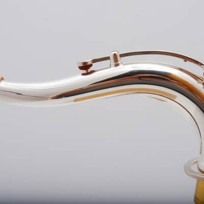 Yamaha TE1 Silver Plated Custom E1 Tenor Saxophone Neck W/GoldLacquer Option image 2