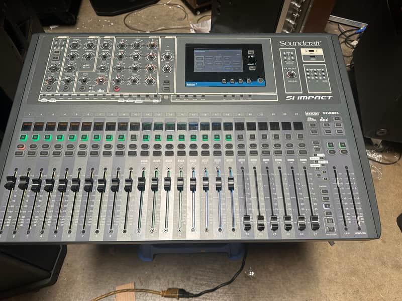 Soundcraft Si Compact 32-Channel Digital Mixer 2000s - Black image 1