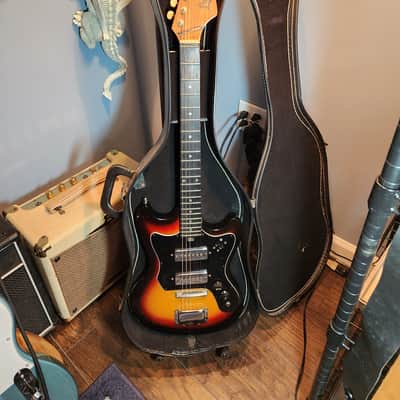 Lori (?) Vintage Japan MIJ 60s Sunburst image 17