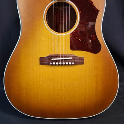 Gibson J-45 50s Faded Acoustic Electric Guitar, Round Shoulder, Faded Sunburst, W/HSC 2026 image 5