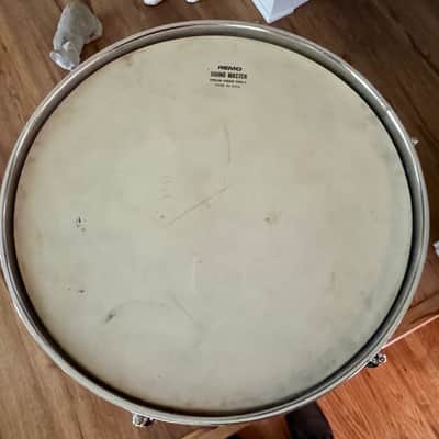 Rogers Powertone 13" Rack Tom Drum Vintage 60's Butcher Block image 7