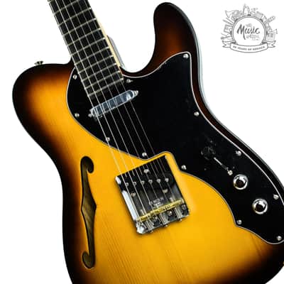Fender Suona Telecaster Thinline Violin Burst Italian Spruce Twisted Tele Pickups with Case image 1