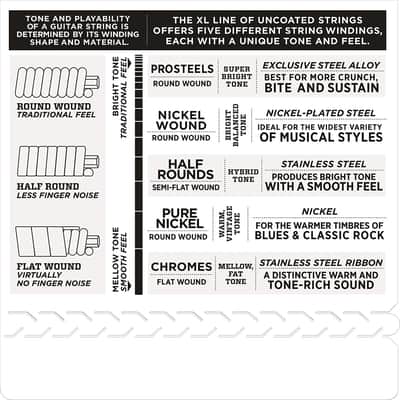 D'Addario EXL110BT Nickel Wound Electric Guitar Strings, Balanced Tension, Regular Light, 10-46 image 3