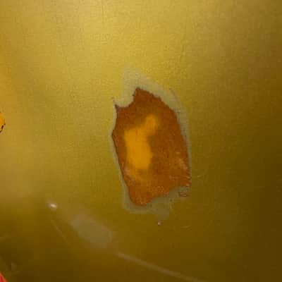 Gibson Epiphone ES 175 Premium Relic Hollow Body Jazz Box Gibson Gold Top Gold Nitro Repaint image 22