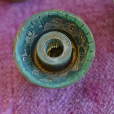 Vintage 1960s Gibson Gold Reflector Knob Set ES-335 SG Standard Custom Les Paul image 8