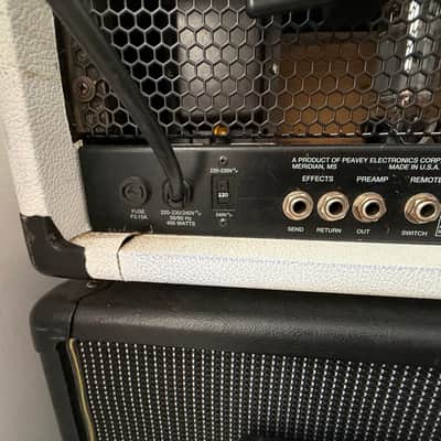 Peavey 5150 "Script Logo" 2-Channel 120-Watt Guitar Amp Head 1993 - 2004 - Black image 5
