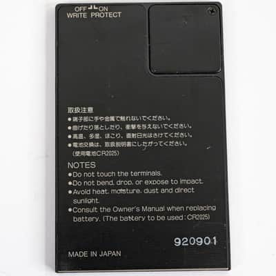 Yamaha Ram 64k Bytes MCD64 Memory Card image 2