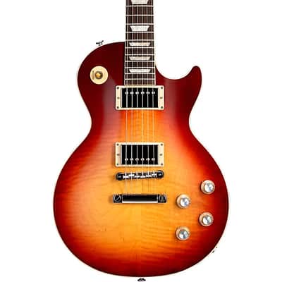 Gibson Les Paul Standard 60s Faded Electric Guitar with Hard Shell Case - Vintage Bourbon Burst - LPS6F01FBNH image 2