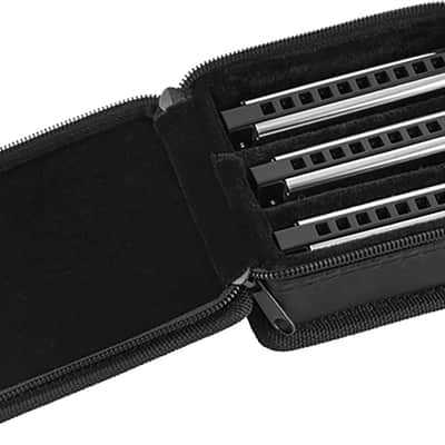 Fender Blues Deluxe Harmonica 3 Pack - Keys A, C, G image 6