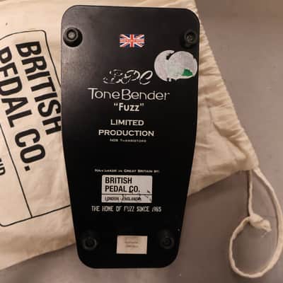 British Pedal Company Vintage Series MKI.5 Tone Bender (USED) image 2