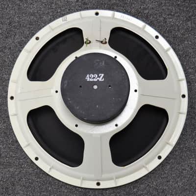 Altec Lansing 422-Z 15" Speaker 4 Ohm 1969 #391947 - White Frame - Used 1969 White Frame image 2