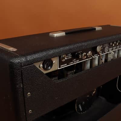 1964 Fender Deluxe Reverb Amp AB763 - Blackface image 4