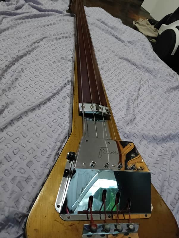 Framus Triumph Electric Upright Bass * built in the mid-1960s * RARE 50 years old instrument * in great condition from our showroom * image 1