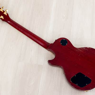 1985 Greco Mint Collection EG59-240 Burst Standard Carved Top w/ Dry Humbuckers & Case, Japan Fujigen image 12