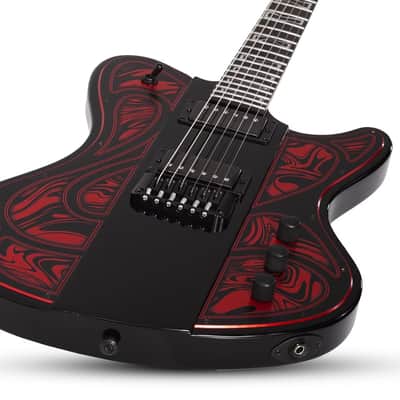 Schecter Ultra Przym Mercury Rose Gloss Black image 2