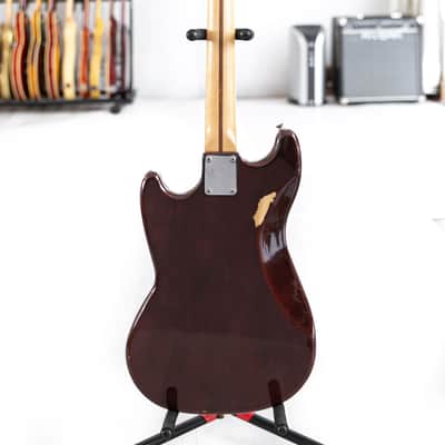 1978 Fender Mustang Guitar in Walnut (Mocha) image 4