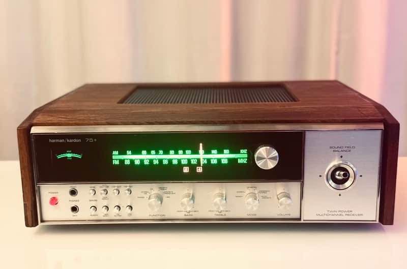 🚀🚀🚀 * RARE * Vintage Harman Kardon 75+ AM/FM Multichannel Quad