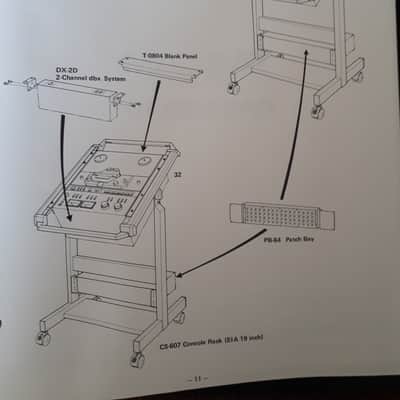 Tascam Operation/Maintenance Manual for Tascam 58 8-Track Recorder/Reproducer AND DX-2D/DX-4D DBX ma image 15
