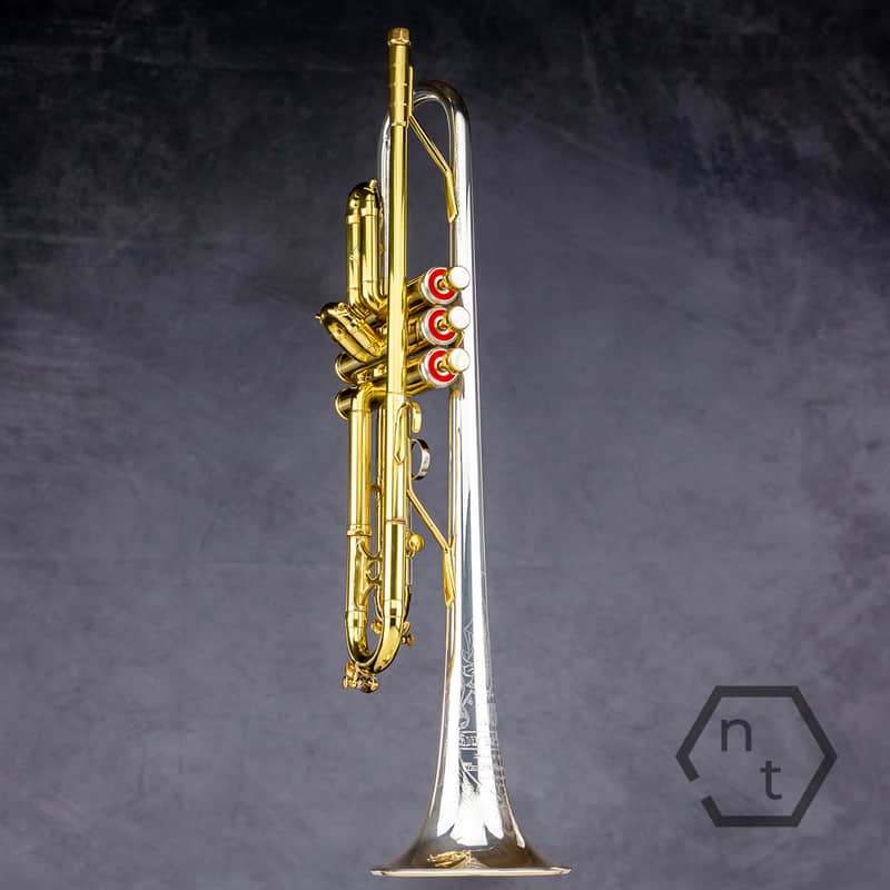 King Silver Sonic 1952 Bb trumpet, lacquer image 1