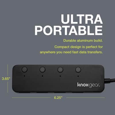 Knox Gear 4-Port USB 3.0 Hub image 9