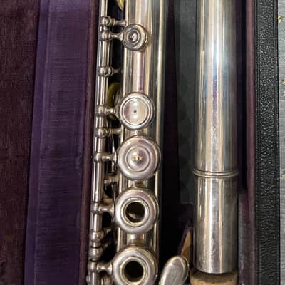 L.L. Lebret, Paris, France. Des Conservatoires Déposé Flute 1906 - Silver image 8