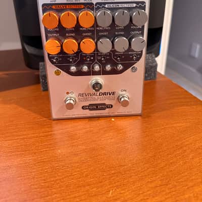 Immagine Origin Effects RevivalDRIVE Ghosting Overdrive 2010s - Silver/Orange - 1