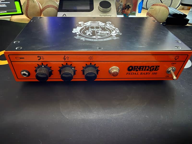 Orange Pedal Baby 100 100-Watt Power Amplifier 2019 - Present - Orange image 1