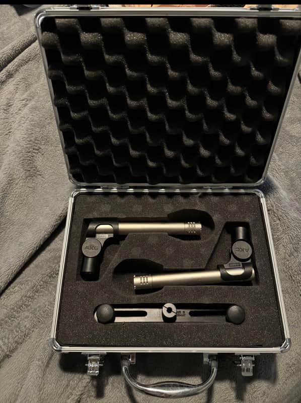 AKG C 451 B Stereo Pair 2010s - Silver image 1