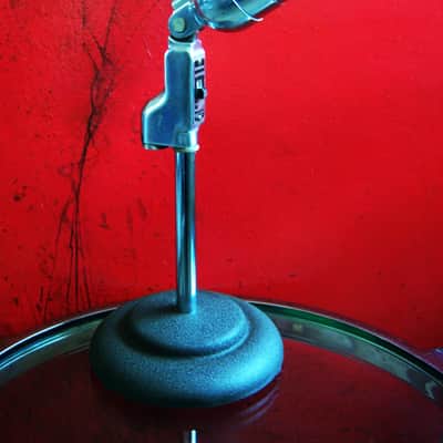 Vintage 1940's era Atlas Sound DS5 cast iron microphone desk stand Shure Electro Voice DS7 DS10 # 1 image 4