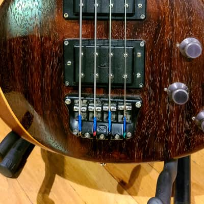Wal Mk1 1985 Brazilian Mohogany Core Padauk Facings Indian Ebony Fingerboard - Near Mint Condition image 6