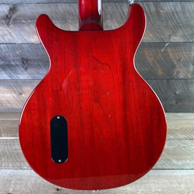 Gibson Les Paul Junior Doublecut W/Tortoise Pickguard - Vintage Cherry 221850033 image 6