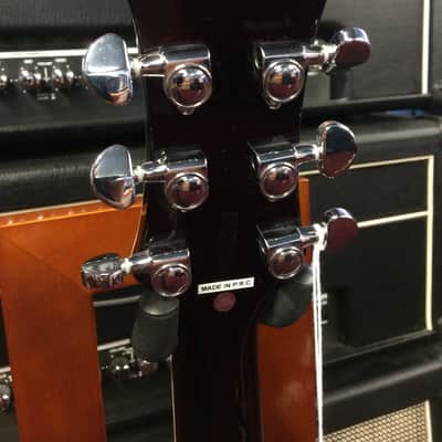Tagima TLP Flamed Single-Cut Transparent Amber w/Hardshell Case [ProfRev] image 7