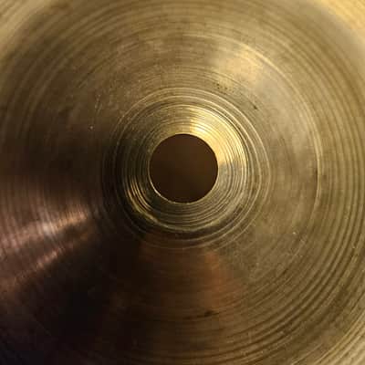 Zildjian 13" A. Zildjian Transition Stamp 1946 - 1953 Paperthin Hats (478 & 506g) image 4